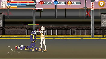 Cute Blonde In Short Skirt Has Sex With Soldier Man In Magical Angel Fairy Flower Hentai Game Video thumbnail