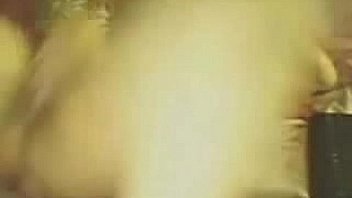 Cute asian wearing glasses masturbates on webcam