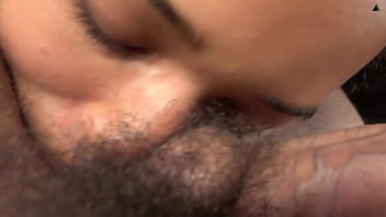 Pov i'll always love his balls and cock above my face and his cum dripping in missionary big load