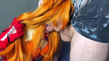 Spanking fuck pussy and mouth for cosplay girl evangelion Spanking fuck pussy and mouth for cosplay girl evangelion