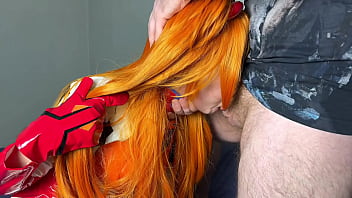 Spanking Fuck Pussy And Mouth For Cosplay Girl Evangelion thumbnail