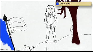 Art academy young lady piss like a boy 3