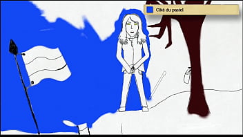 Art academy young lady piss like a boy 3