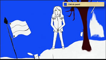 Art academy young lady piss like a boy 3