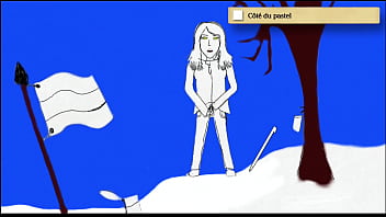 Art academy young lady piss like a boy 3