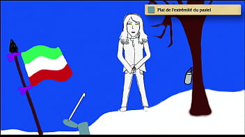 Art academy young lady piss like a boy 3