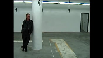 Lonely milf in town dominated by three thugs to suck their cocks