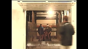 Lonely milf in town dominated by three thugs to suck their cocks