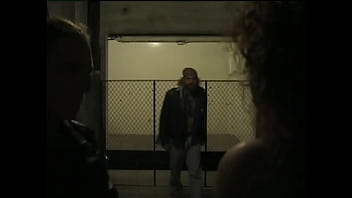 Lonely milf in town dominated by three thugs to suck their cocks