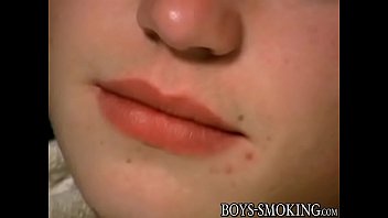 Young Man Smokes While Jerking Off Solo thumbnail