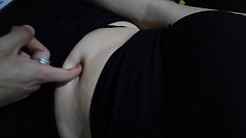 Sweet belly button fingering