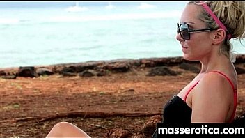 Sensual lesbian massage leads to orgasm 20