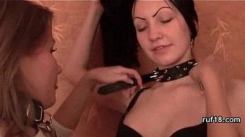 Bondage teen to cum