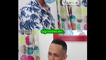 La satisfacción del cliente en la barbería #historia #elchicletv #comunidad #atrevidoypegajoso #familia #talento #arte