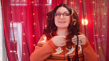 Try on see through transparent dress and shiny pantyhose arya grander