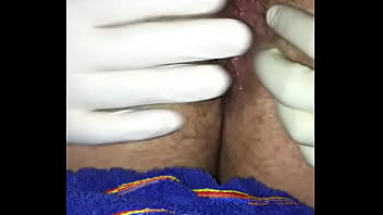 First try prolapse 6cm plug up my asshole