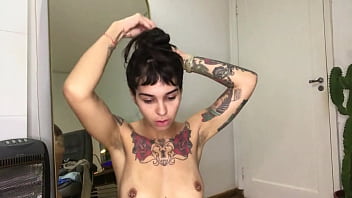 Free preview sexy girl in long video changing clothes masturbating and even doing some yoga hairy amrpits sexy