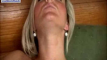 Adorable blonde teen babe masturbating