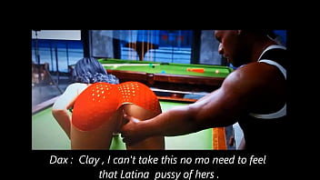 Julena's interracial pool room