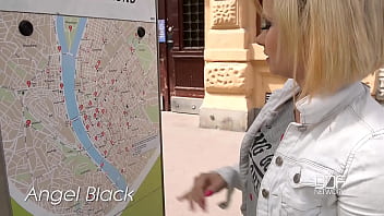 Wrong blonde gets fucked in her ass