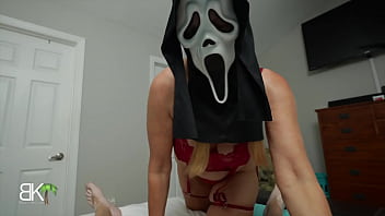 Big ass ghostface rides my cock 2of3
