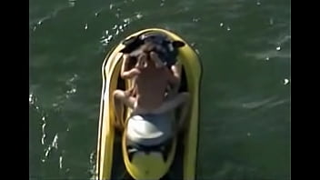 Jetski sex caught on tape