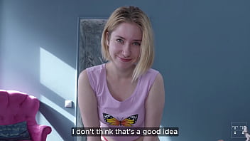 Slutty teen shows her step dad what she learned at blow job classes