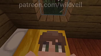 Minecraft couple fucks