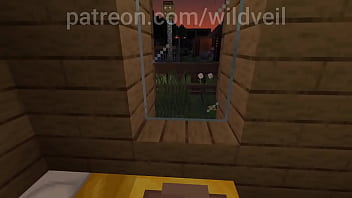 Minecraft couple fucks
