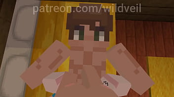 Minecraft couple fucks