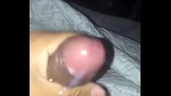 Hot cum in the bed