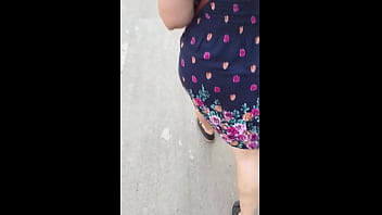Milf latina captada en las calles es una puta