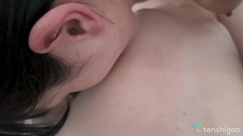 Japanese brunette aoi kirishima sucks cock before having hard sex with her ex