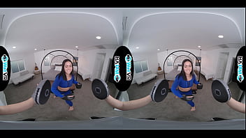 Wetvr sexy student fucks trainer