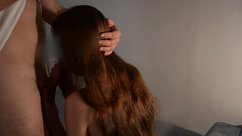 Cum on my stepsister's hair when i helped comb her hair with my dick