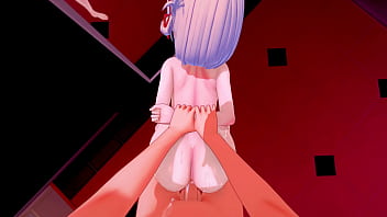 Chisato nishikigi gets fucked hard in the love hotel pov hentai