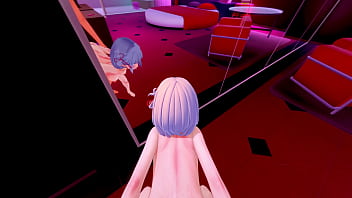 Chisato nishikigi gets fucked hard in the love hotel pov hentai