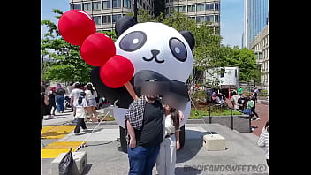 Biggie and i went to panda fest today—a giant street food festival—and it was sooo much fun we wandered we sna