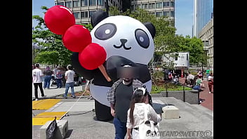Biggie and i went to panda fest today—a giant street food festival—and it was sooo much fun we wandered we sna