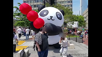 Biggie and i went to panda fest today—a giant street food festival—and it was sooo much fun we wandered we sna