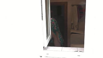 Naked in public outside neighbour guy is watching how my sexy wife take shower outdoor milf mature in bathroom public nudity handjob outdoors natural tits pussy wet pussy ass big ass solo