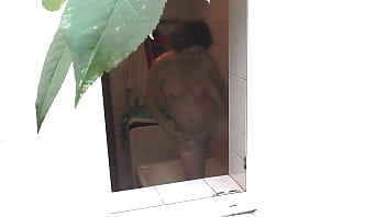 Naked in public outside neighbour guy is watching how my sexy wife take shower outdoor milf mature in bathroom public nudity handjob outdoors natural tits pussy wet pussy ass big ass solo