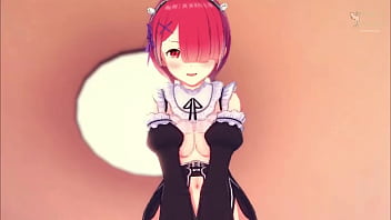 Innocent ram is a very naughty maid