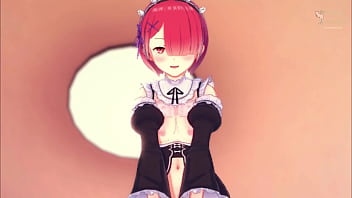 Innocent ram is a very naughty maid