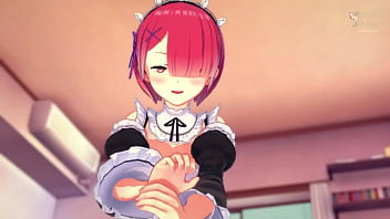 Innocent ram is a very naughty maid