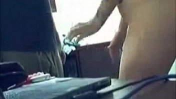 Strip and blowjob on webcam