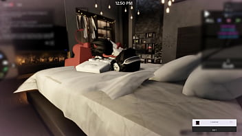 Using my lovense toy to get jerked off by this hot demon girl~ pt 1