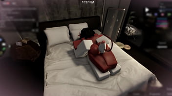 Using my lovense toy to get jerked off by this hot demon girl~ pt 1