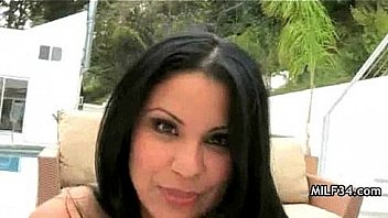 Wet horny milf gets a morning doggy fuck