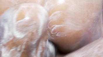 Bellina roxy taggart and leila bee have a marshmallow fluff infused 4 way